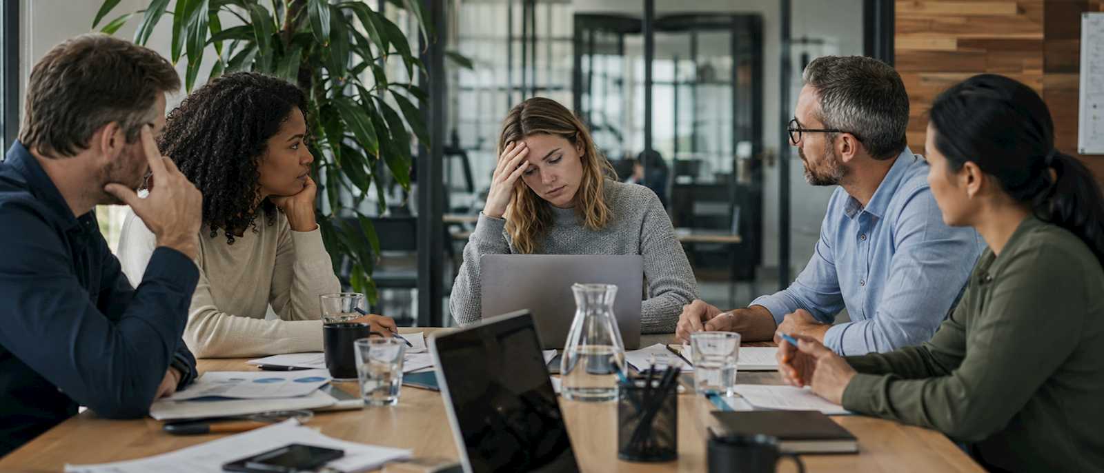 How do you recognize stress signals within a team?